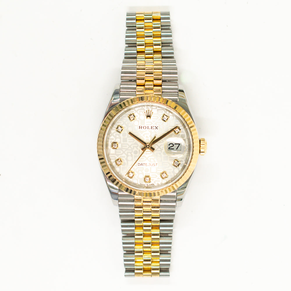 Datejust 36mm Steel and Yellow Gold 126233G