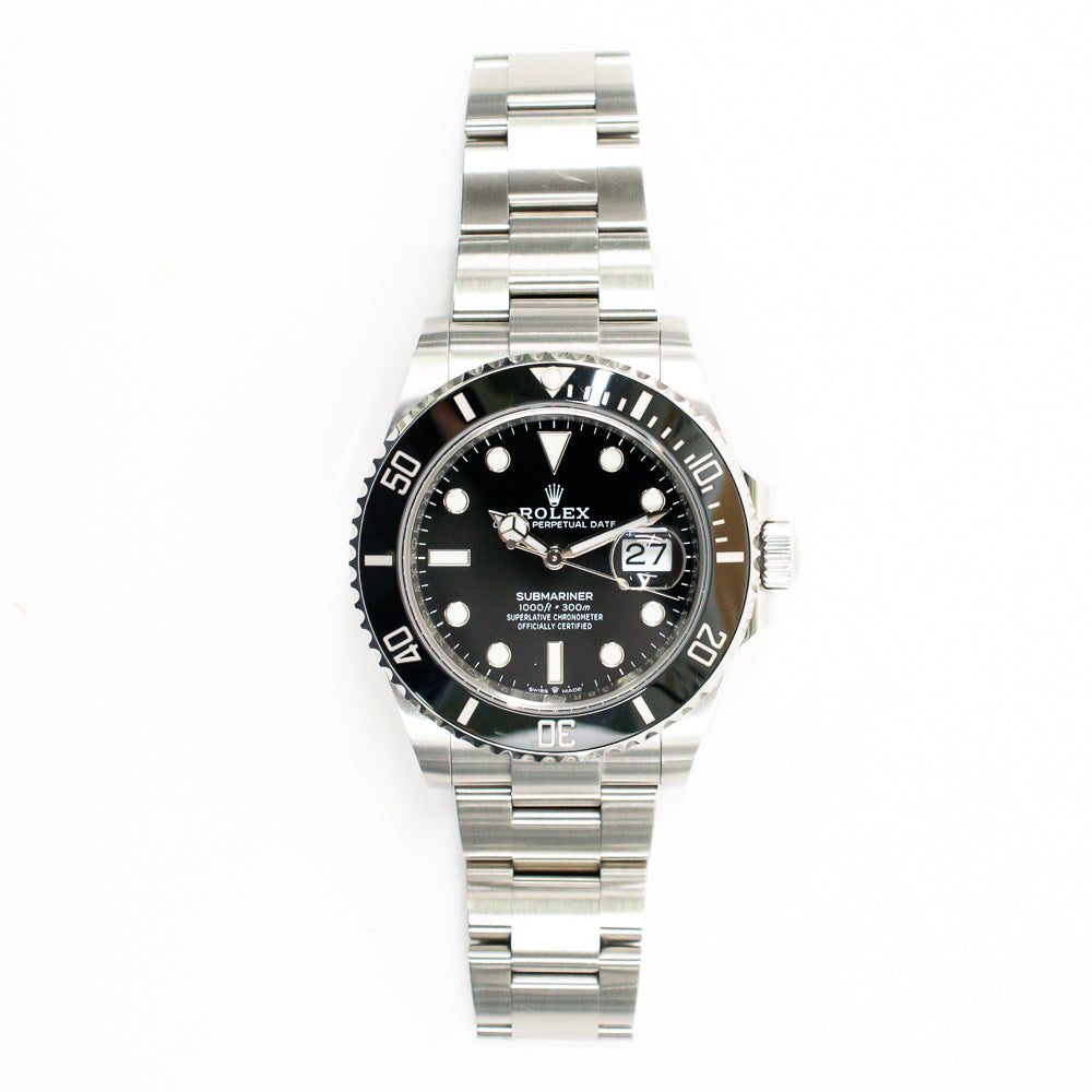 Submariner Date 41mm Black Bezel Steel 126610LN