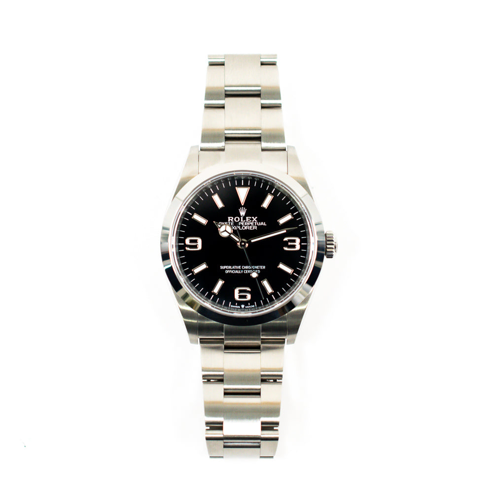 Explorer 36mm Steel 124270