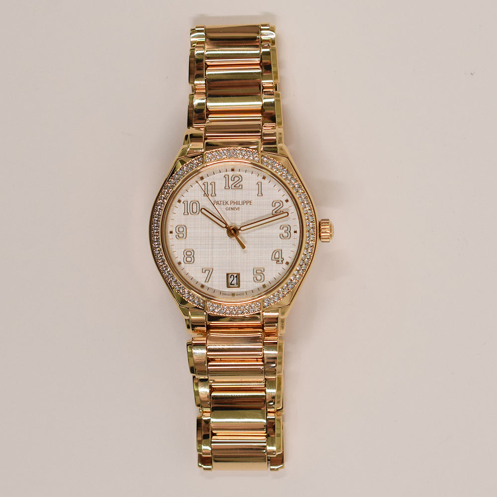 Twenty~4 Automatic 36mm Diamond Bezel Rose Gold 7300/1200R