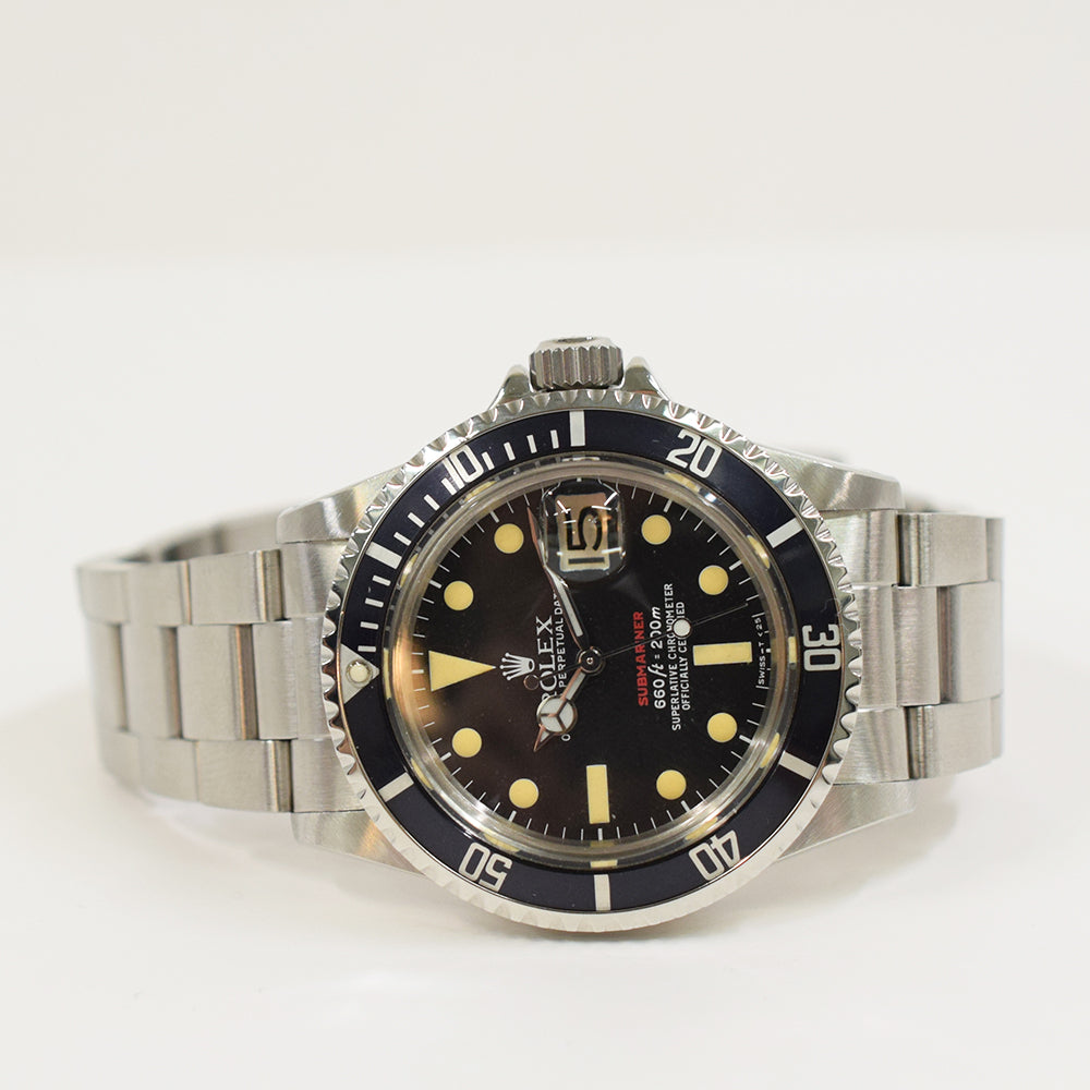Submariner Date Red 40mm Steel 1680