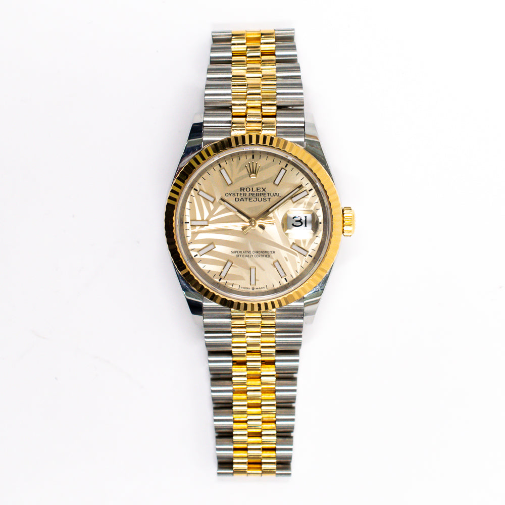Datejust 36mm Steel and Yellow Gold 126233