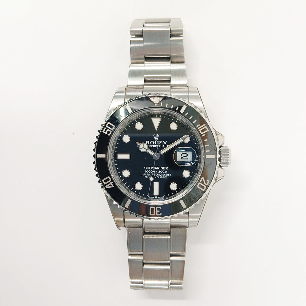 Submariner Date 41mm Black Bezel Steel 126610LN