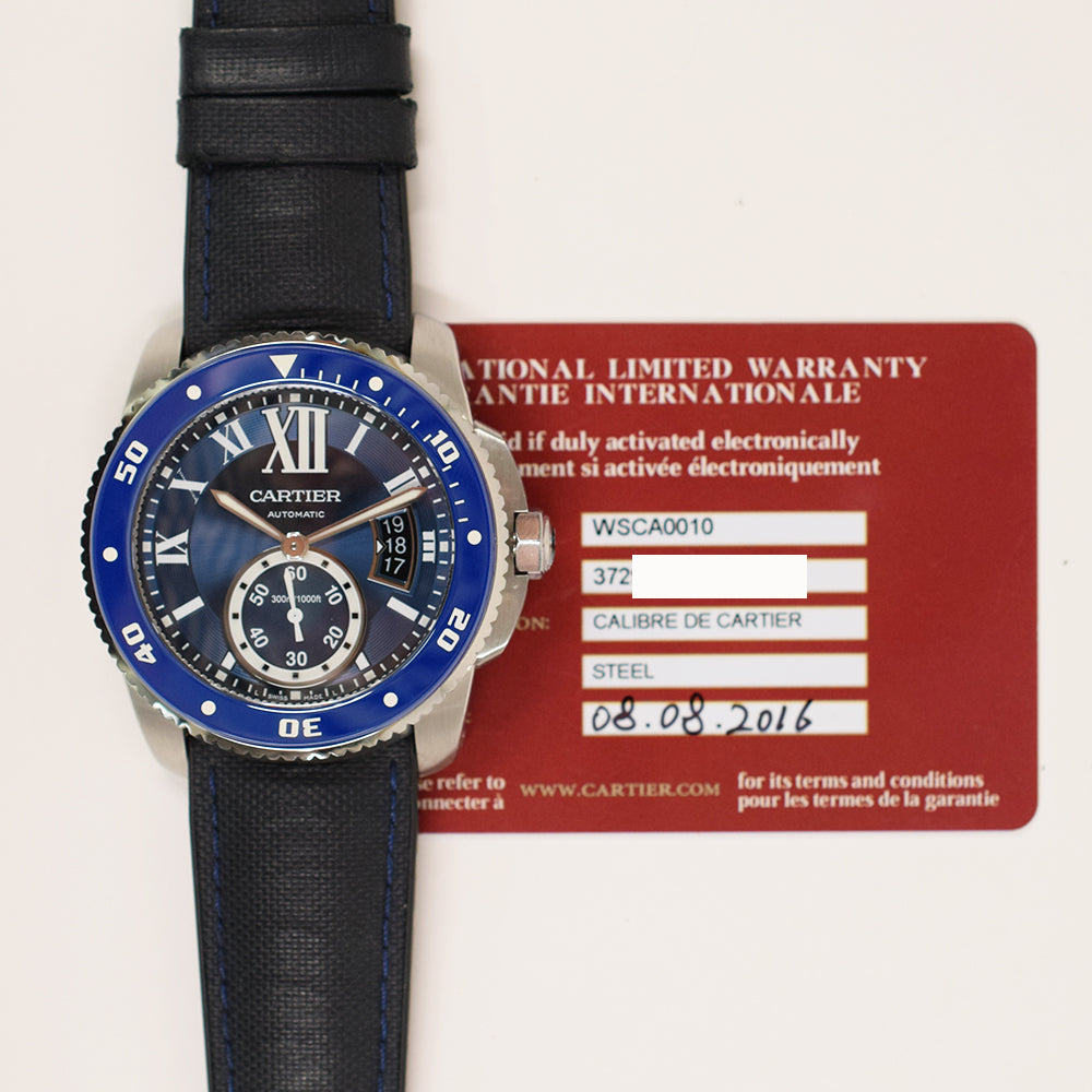 Calibre de Cartier Diver 42mm - Steel WSCA0010 – Golden Anvil Jewelers