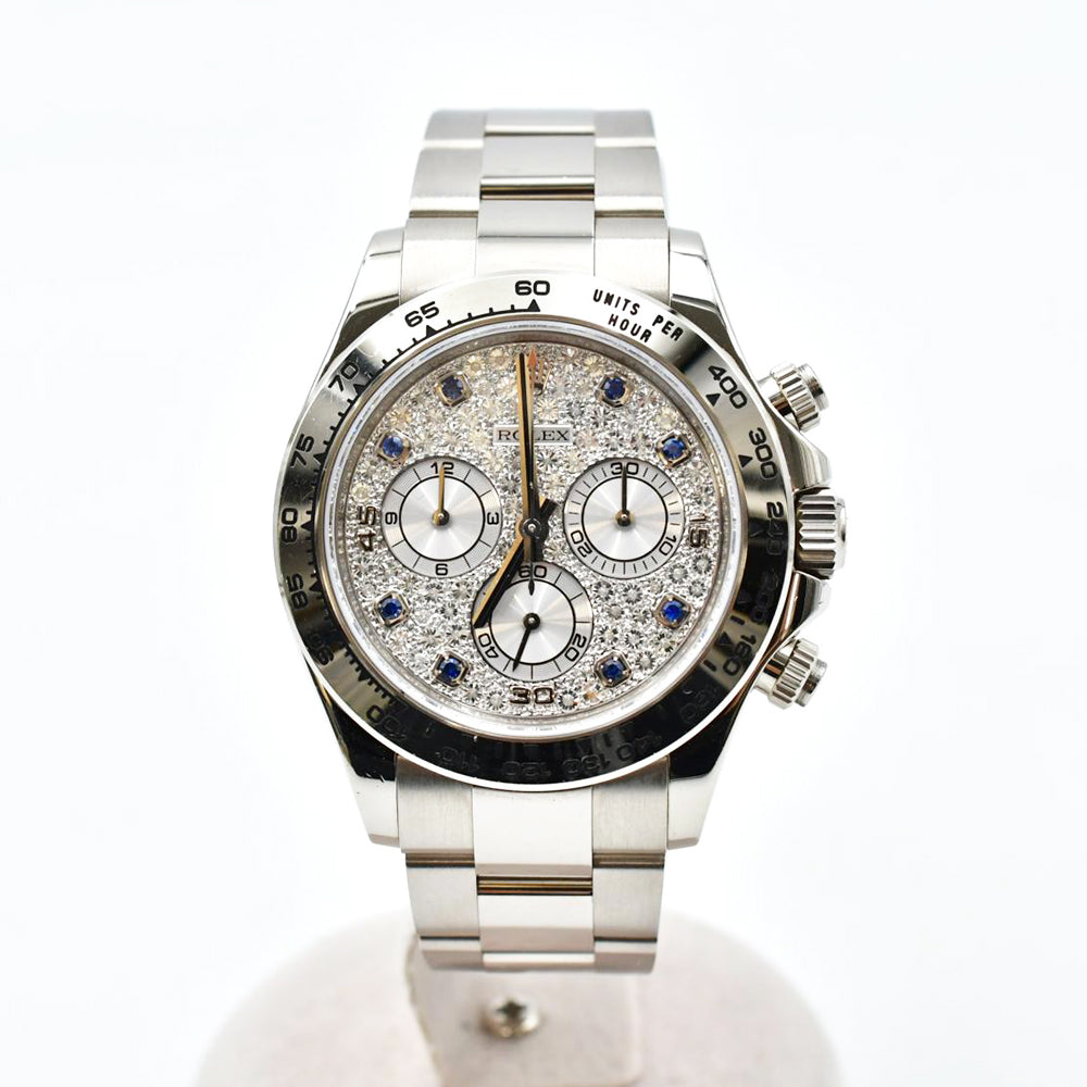 Daytona White Gold 116509