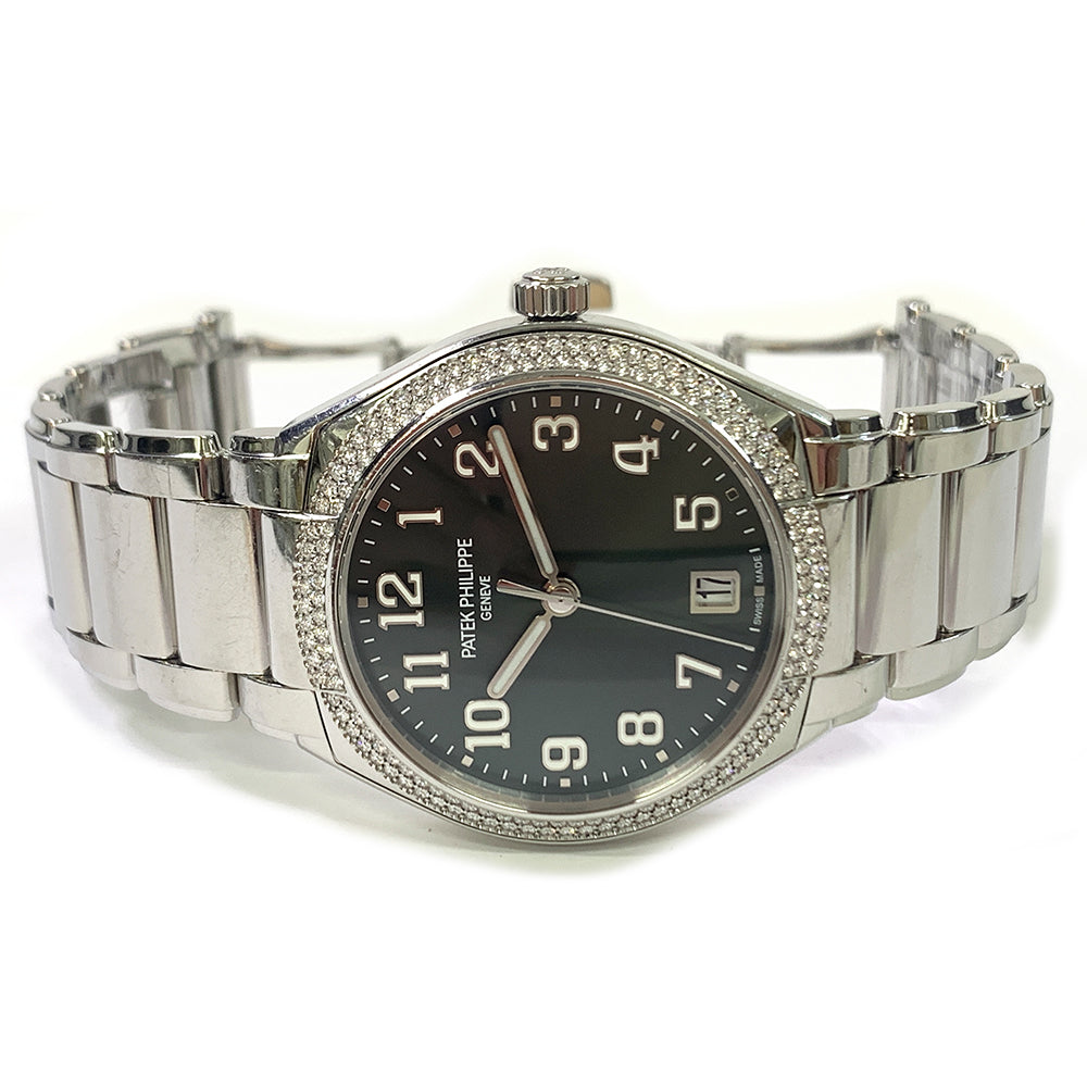 Twenty~4 36mm Green Dial Diamond Bezel Stainless Steel 7300/1200A-011