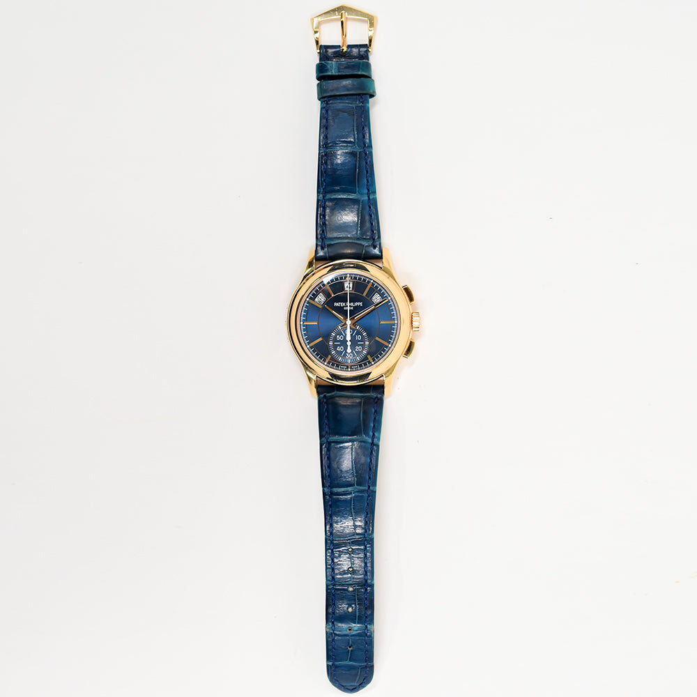 Flyback Chronograph Annual Calendar 42mm Rose Gold 5905R-010