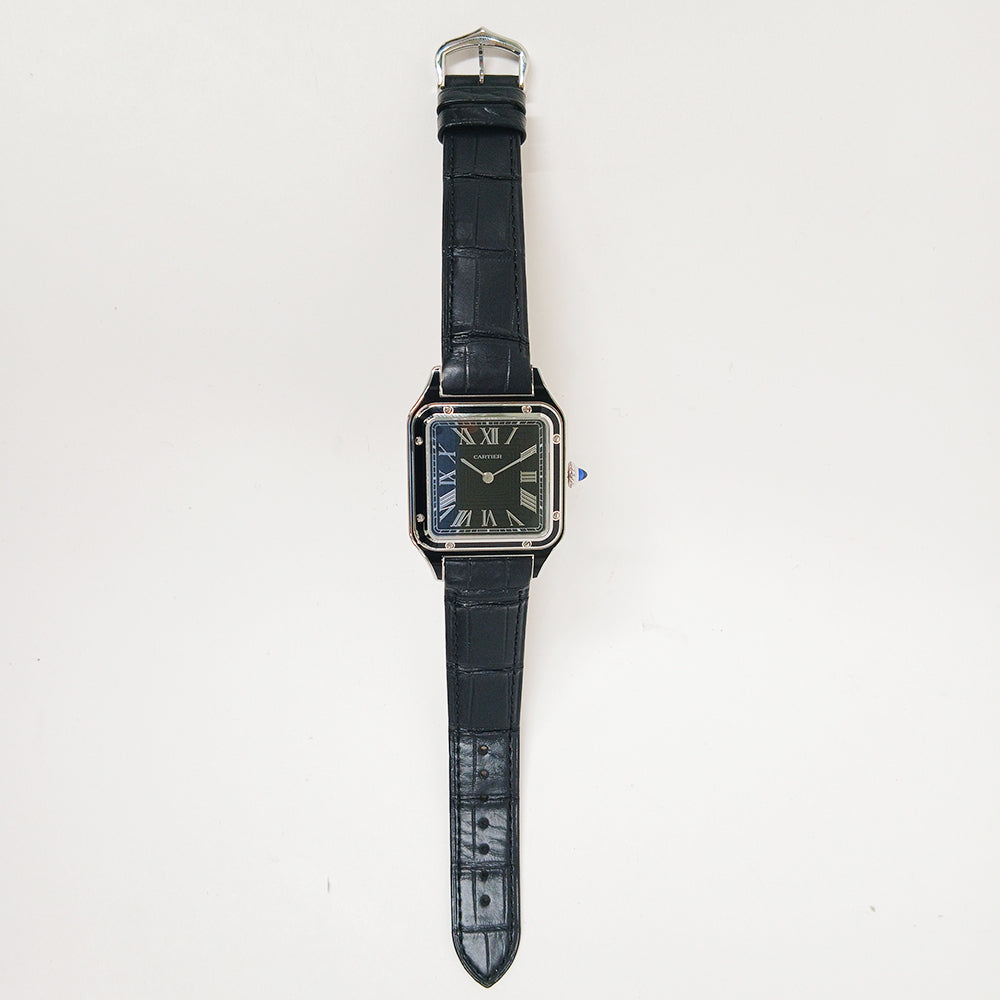 Santos-Dumont Large - Steel - 43.5mm x 31.4mm WSSA0046