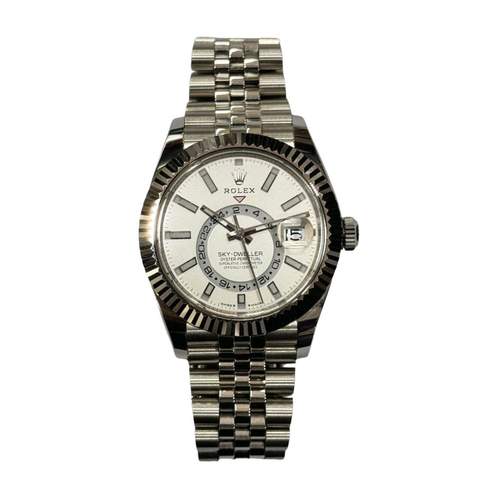 Sky-Dweller Steel and White Gold 336934