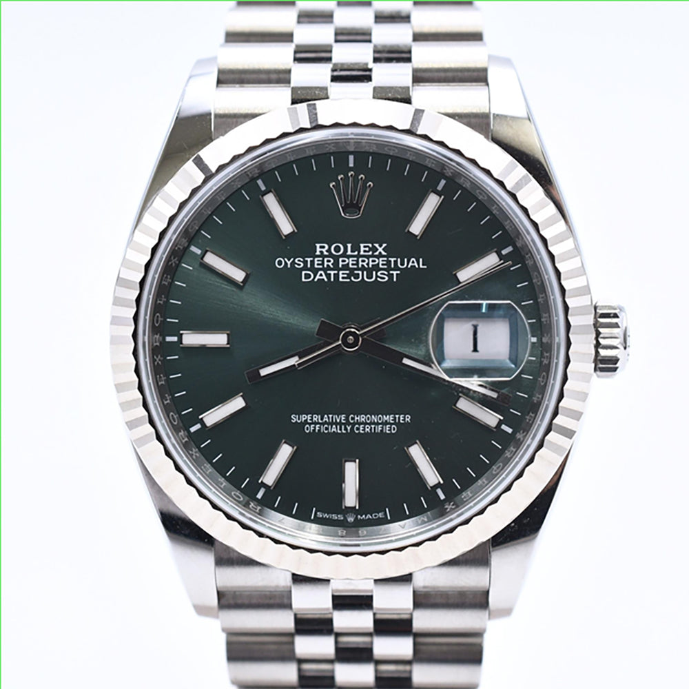 Datejust 36mmSteel and White Gold 126234