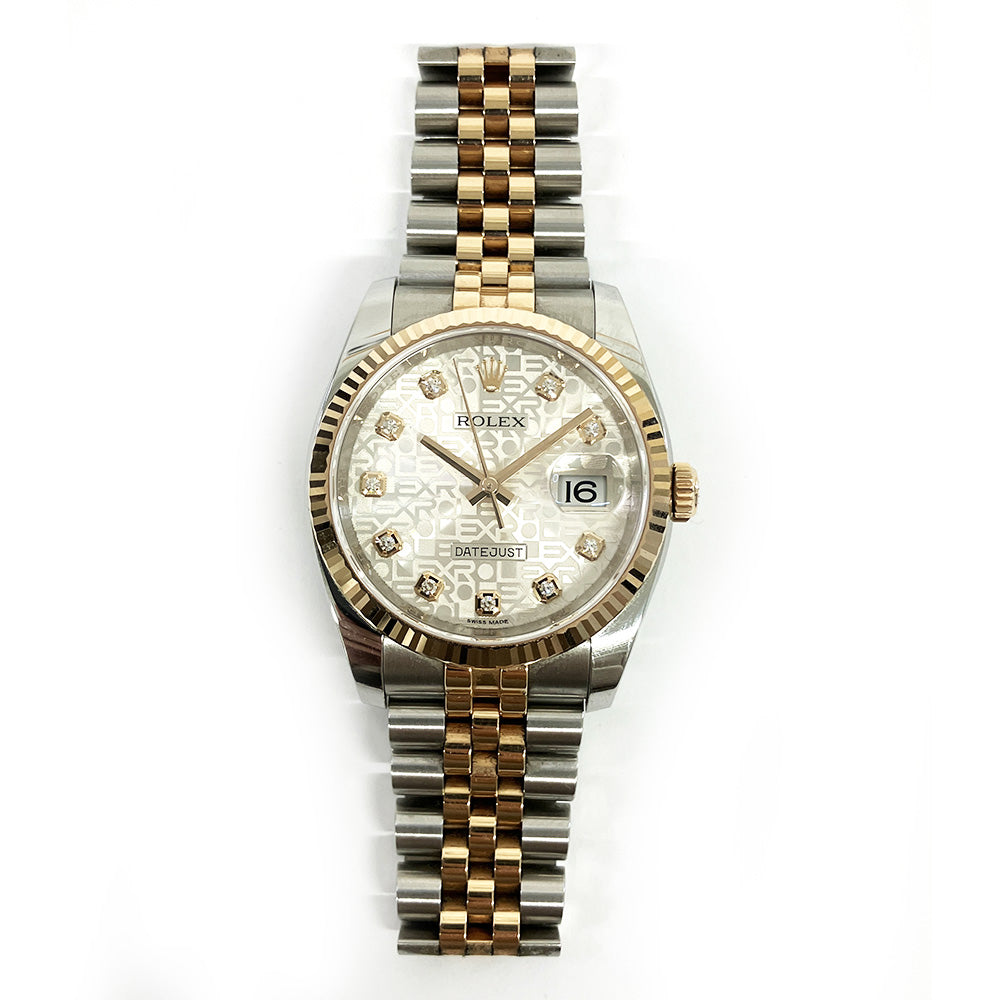 Datejust 36mm Steel and Rose Gold 116231