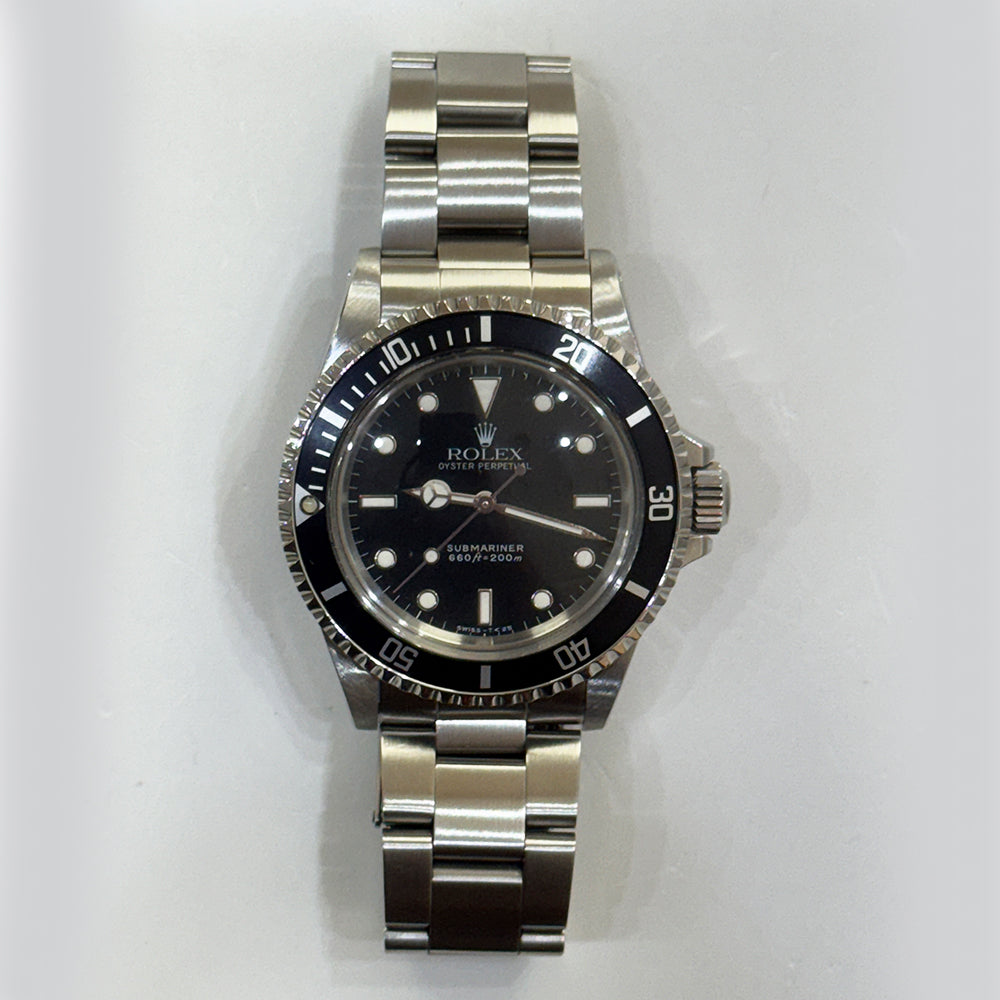 Submariner No Date 40mm Aluminium Bezel Stainless Steel 5513