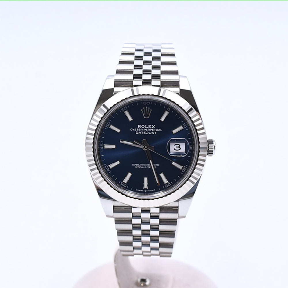 Datejust 41mm Steel and White Gold 126334