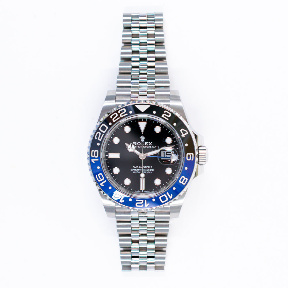GMT-Master II "Batman" Steel 126710BLNR