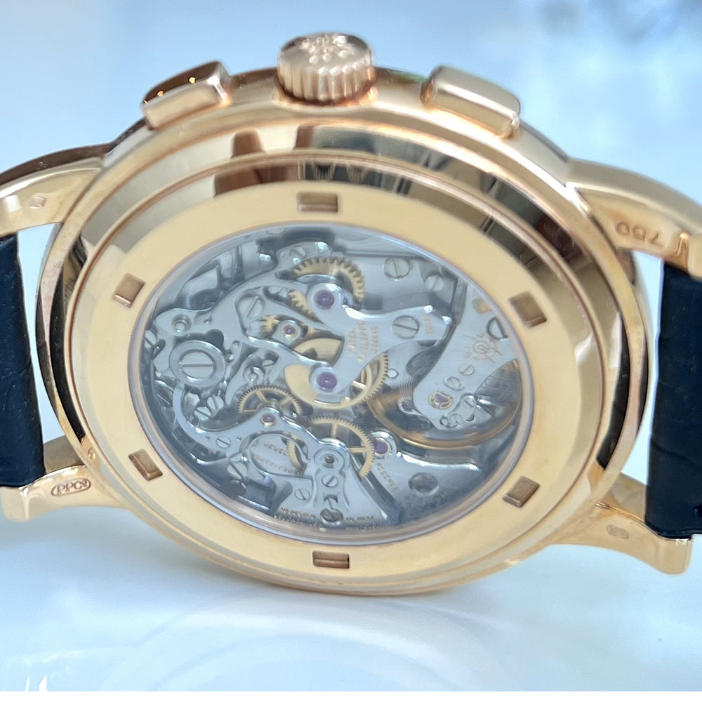 Complications Chronograph 42mm Silver Dial Rose Gold Manual Winding  5070R-001