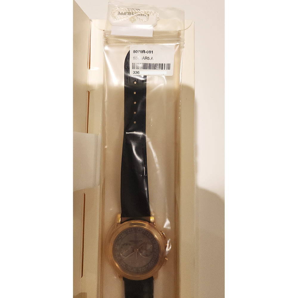 Complications Chronograph 42mm Silver Dial Rose Gold Manual Winding  5070R-001