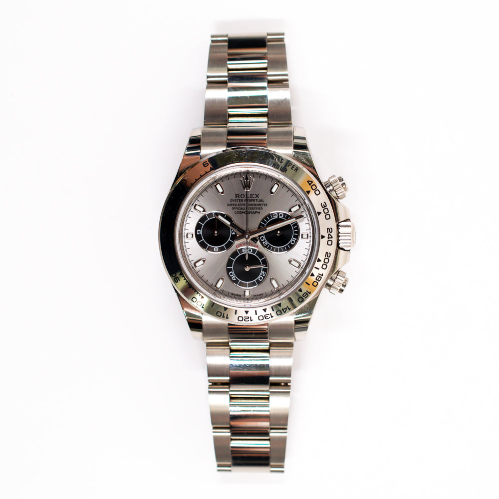 Daytona White Gold 116509