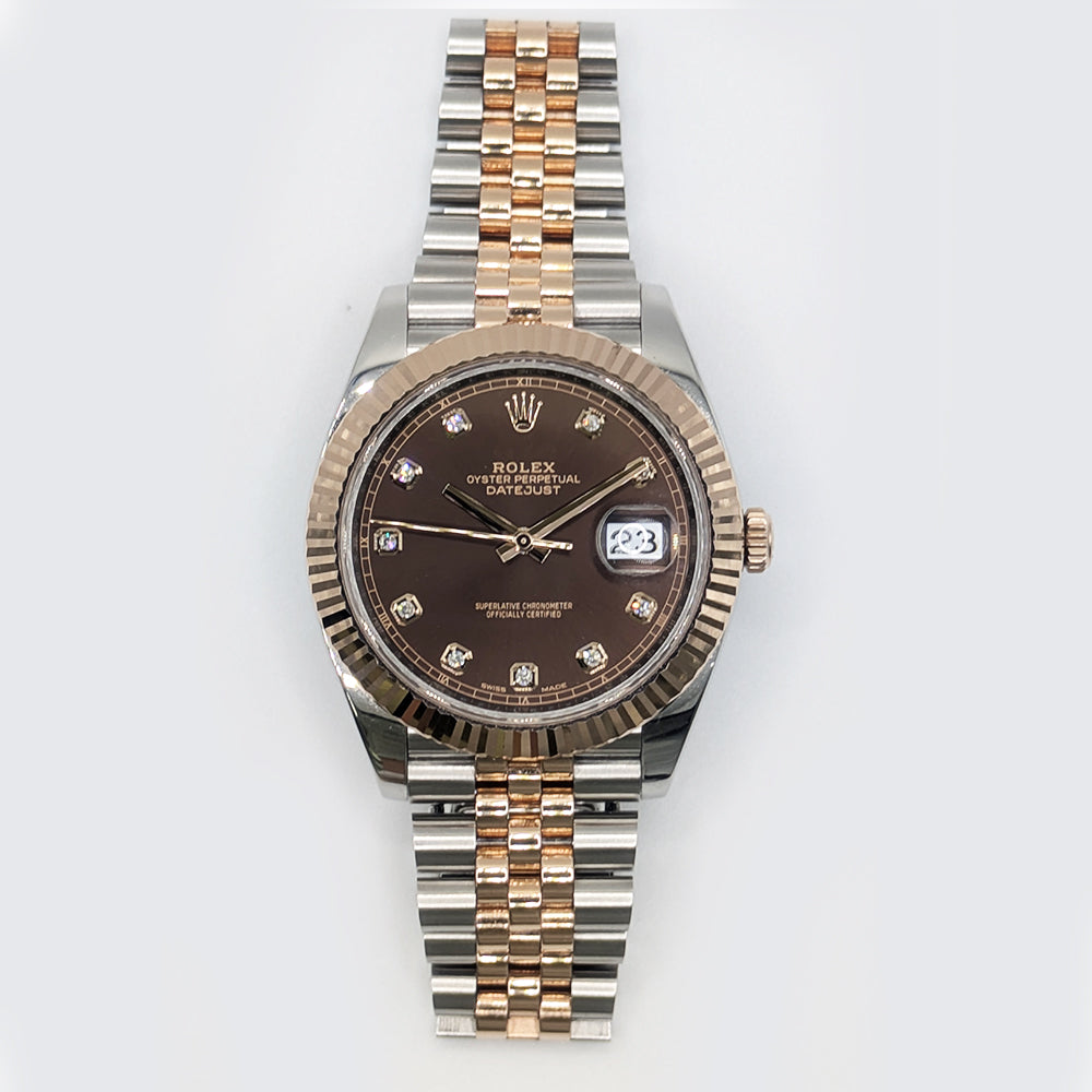 Datejust 41mm Steel and Rose Gold 126331