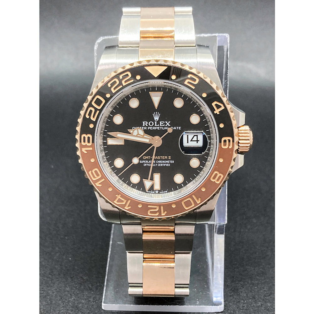 GMT-Master II "Root Beer" Steel and Rose Gold 126711CHNR