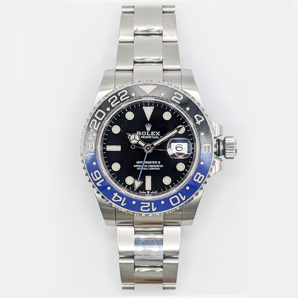 GMT-Master II "Batman" Steel 126710BLNR