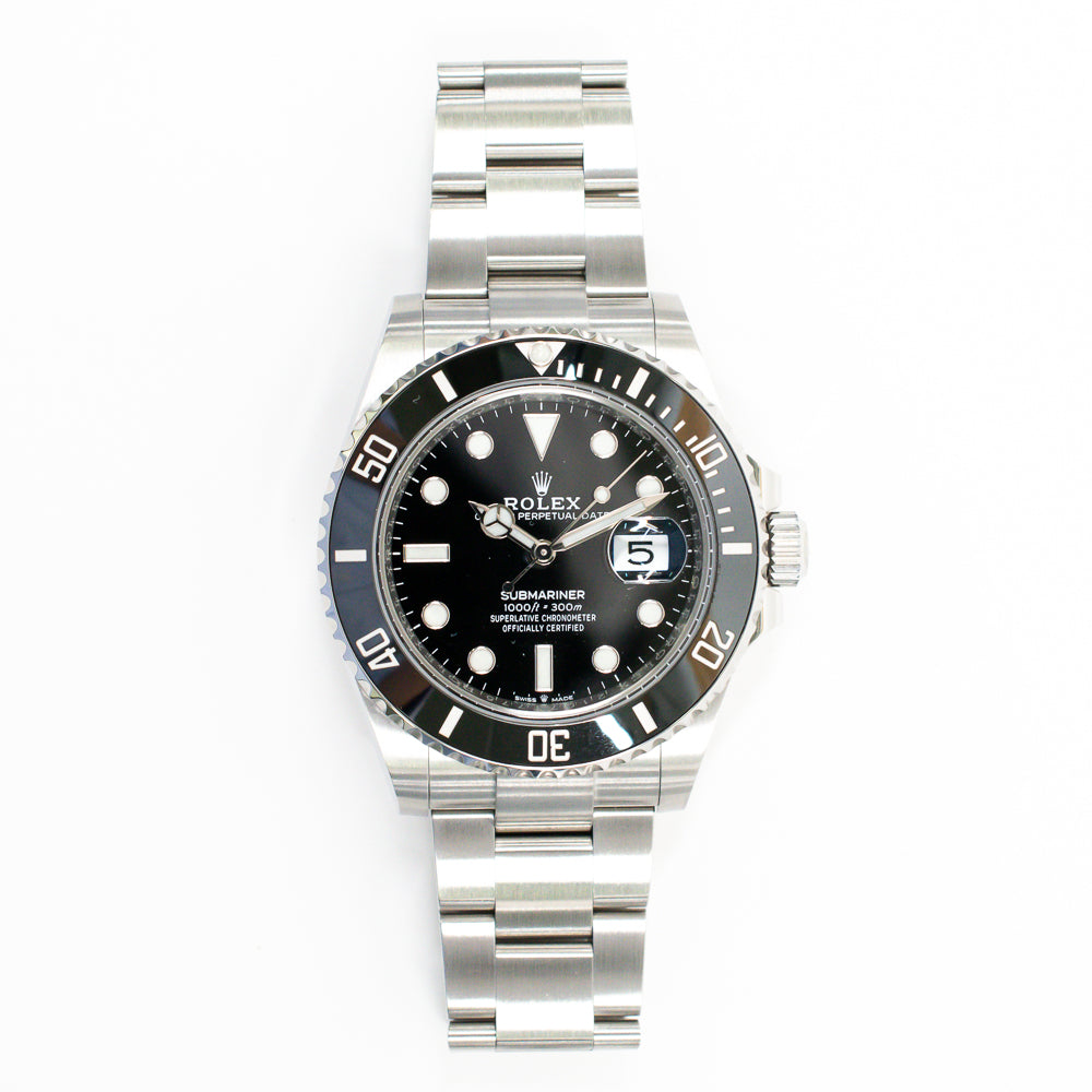 Submariner Date 41mm Black Bezel Steel 126610LN