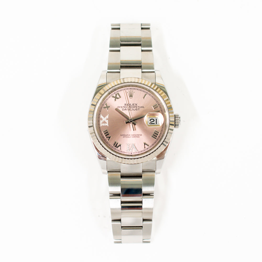 Datejust 36mmSteel and White Gold 126234