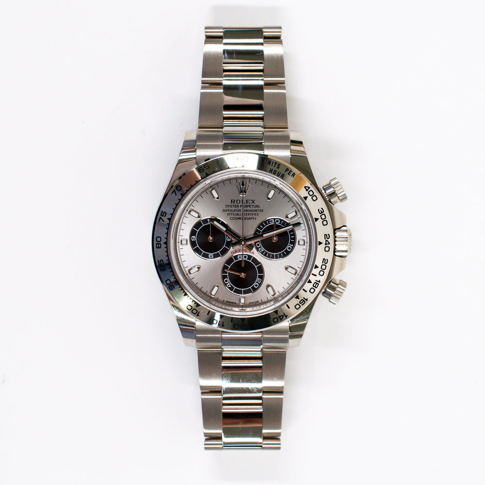 Daytona White Gold 116509