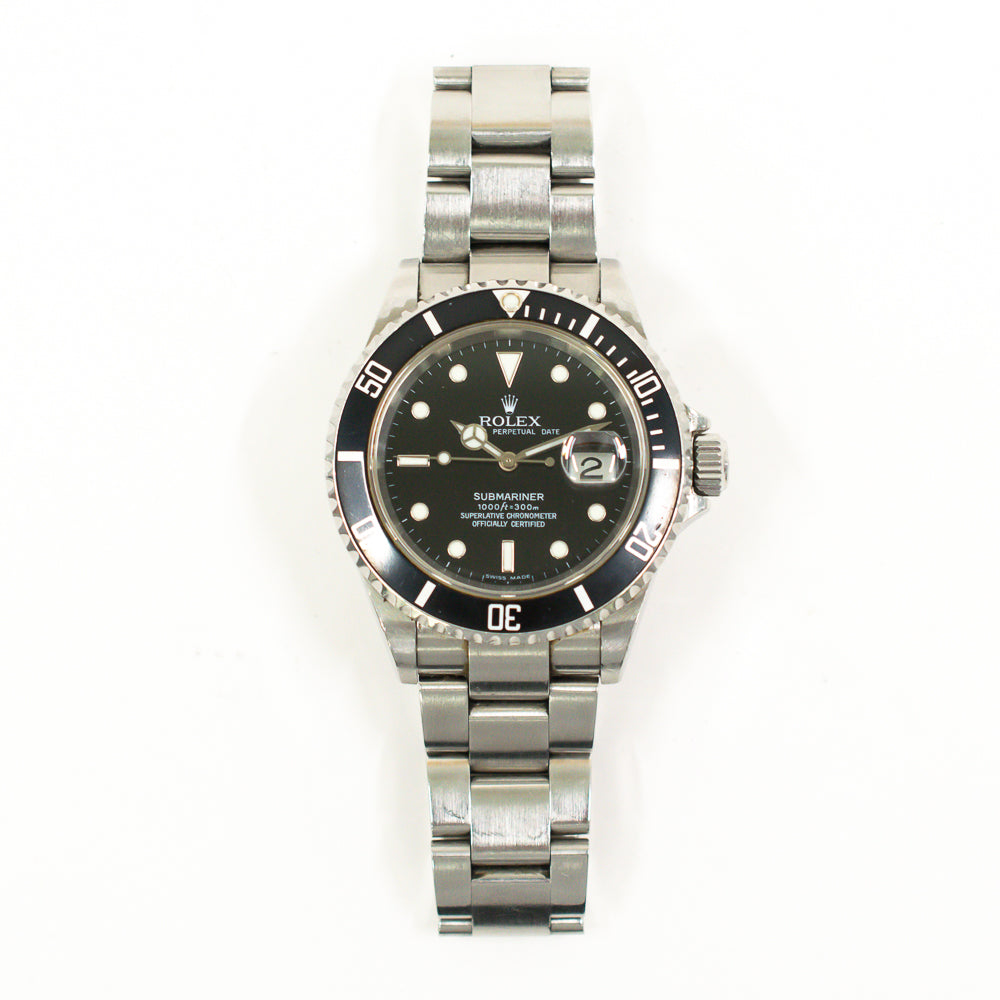 Submariner Date 41mm Aluminium Stainless Steel 16610
