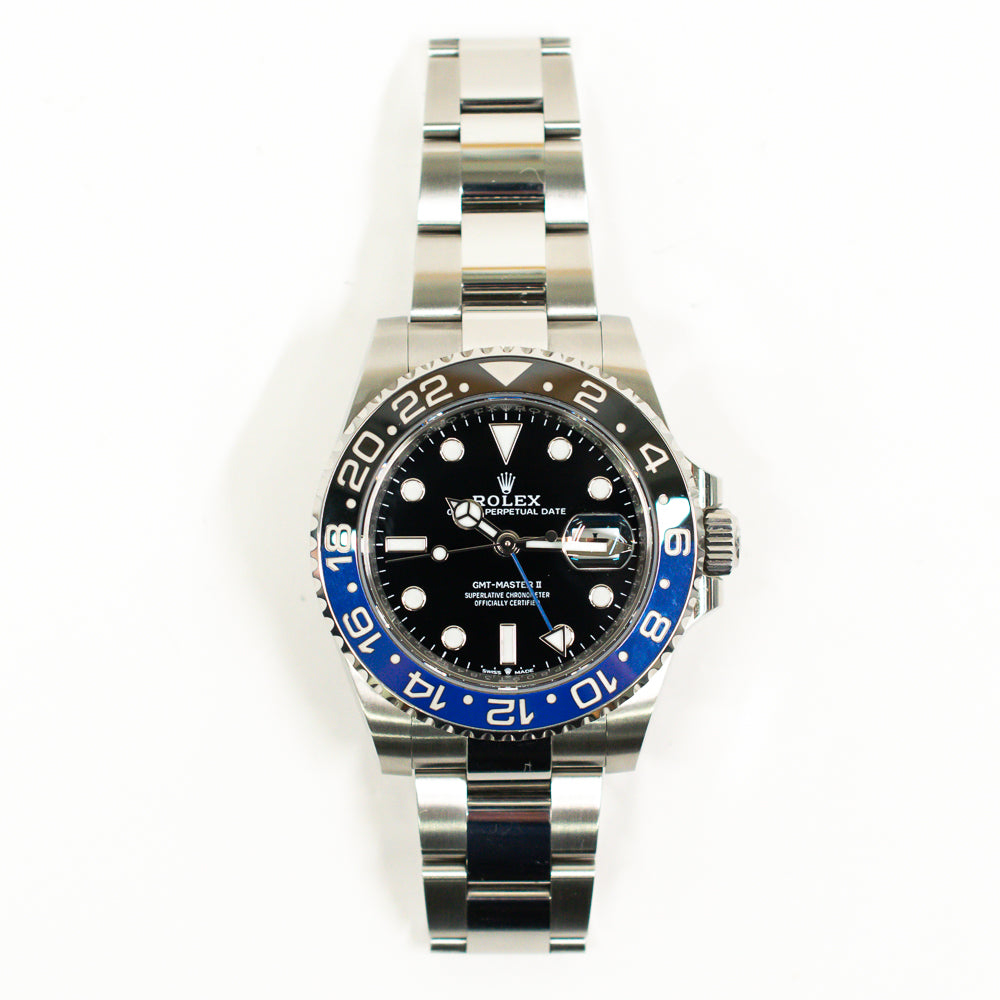 GMT-Master II "Batman" Steel 126710BLNR