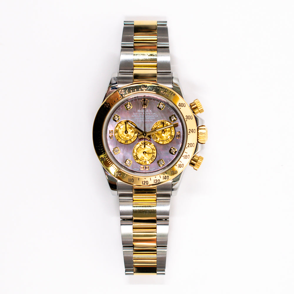 Daytona Steel and Yellow Gold 116523NG