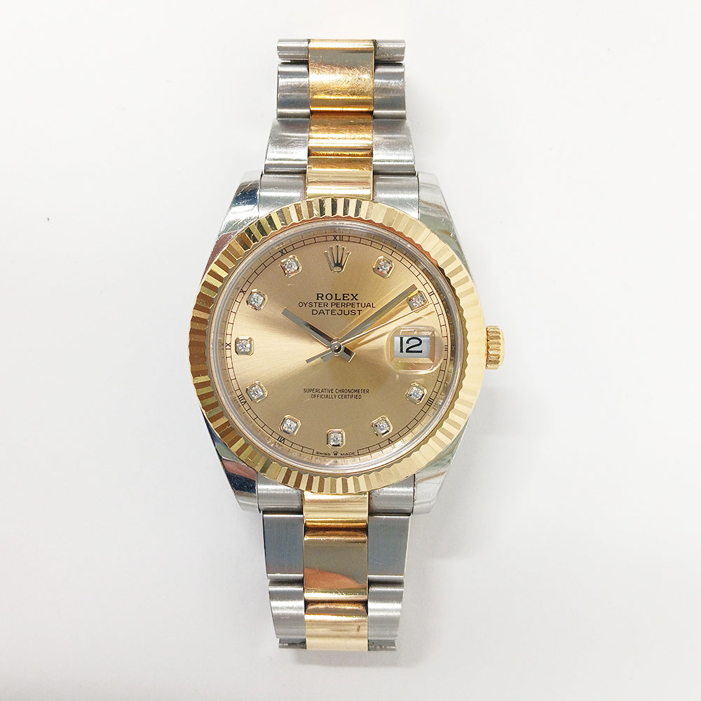 Datejust 41mm Steel and Yellow Gold 126333G
