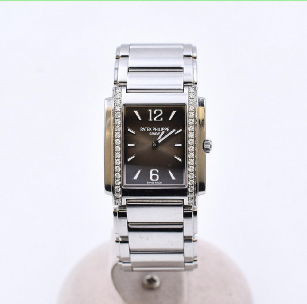Twenty~4 Stainless Steel Grey sunburst Dial 4910/1200A-010