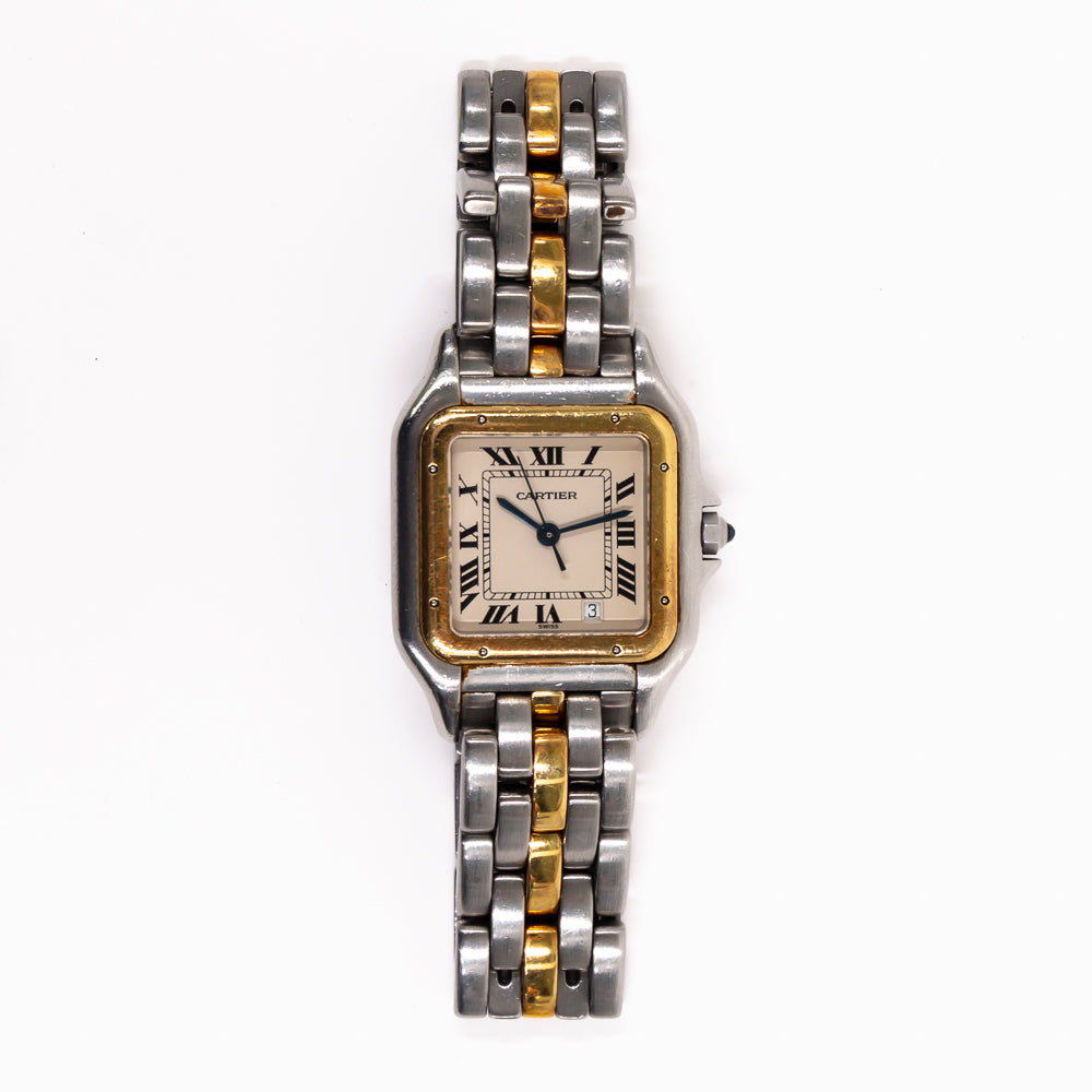 Panthère de Cartier Date 26mm Quartz Steel and Yellow Gold 183949