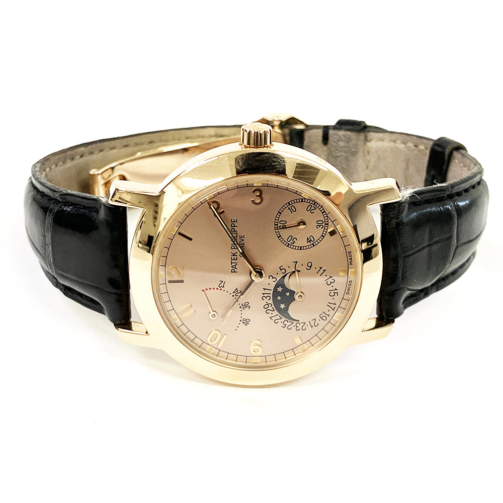 Power Reserve Moon Phases 36mm Rose Gold Self Winding 5055R-001