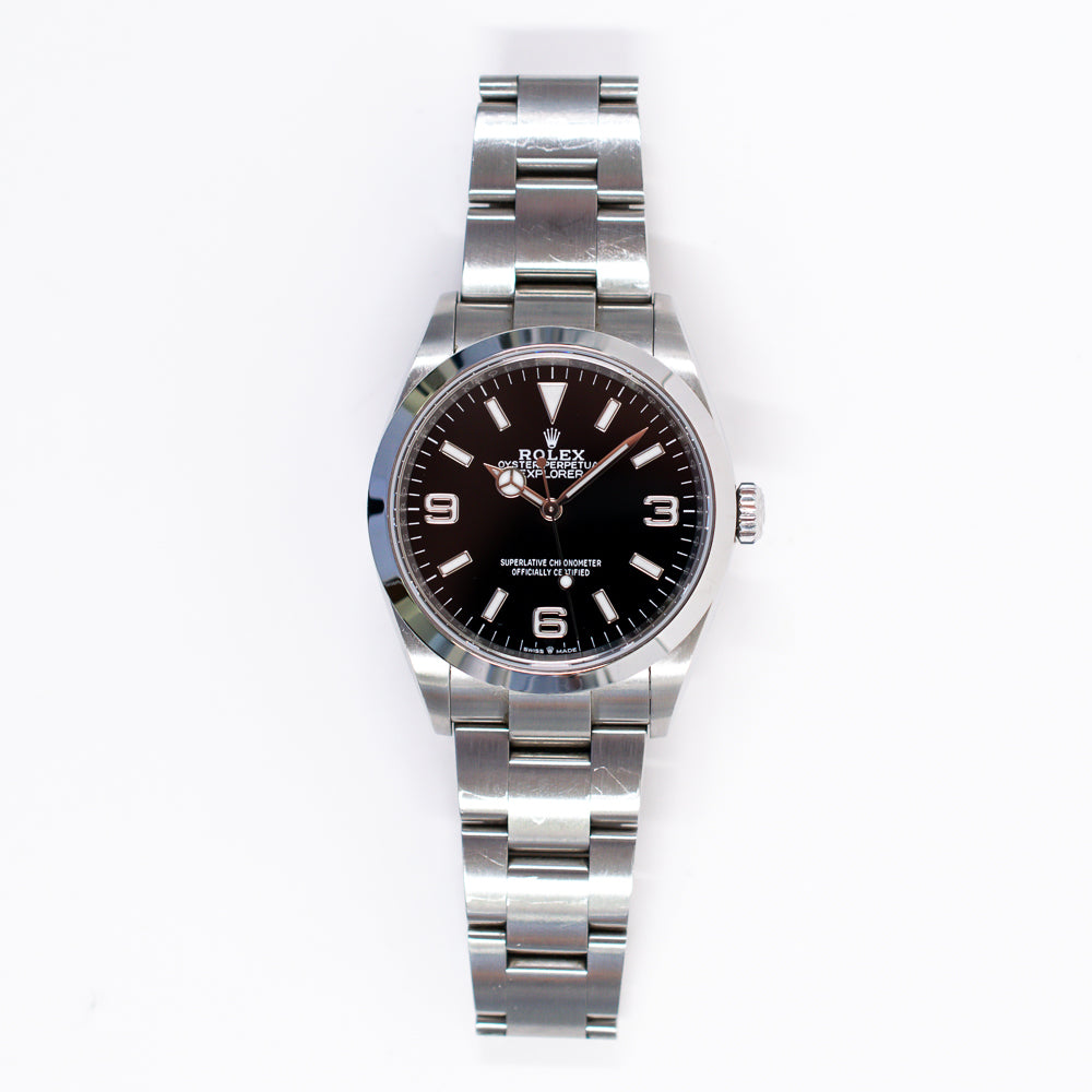 Explorer 36mm Steel 124270