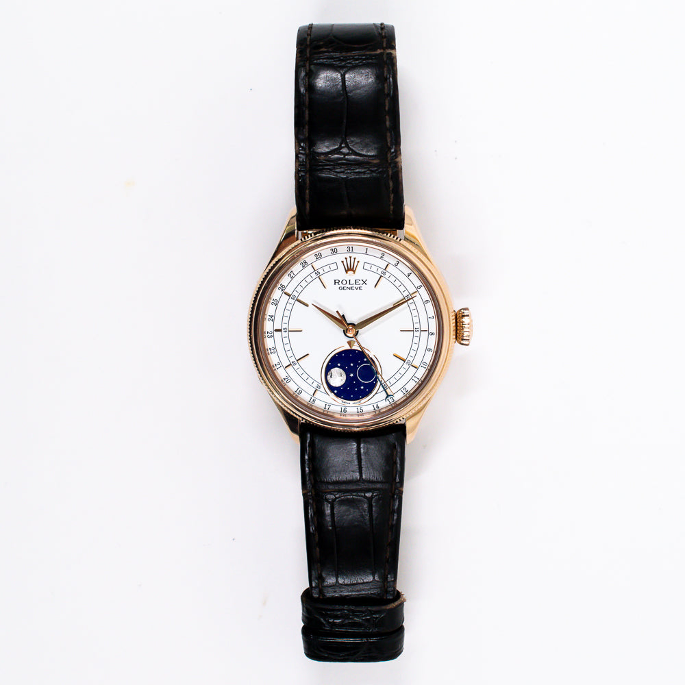 Cellini Moonphase 39mm Rose Gold 50535