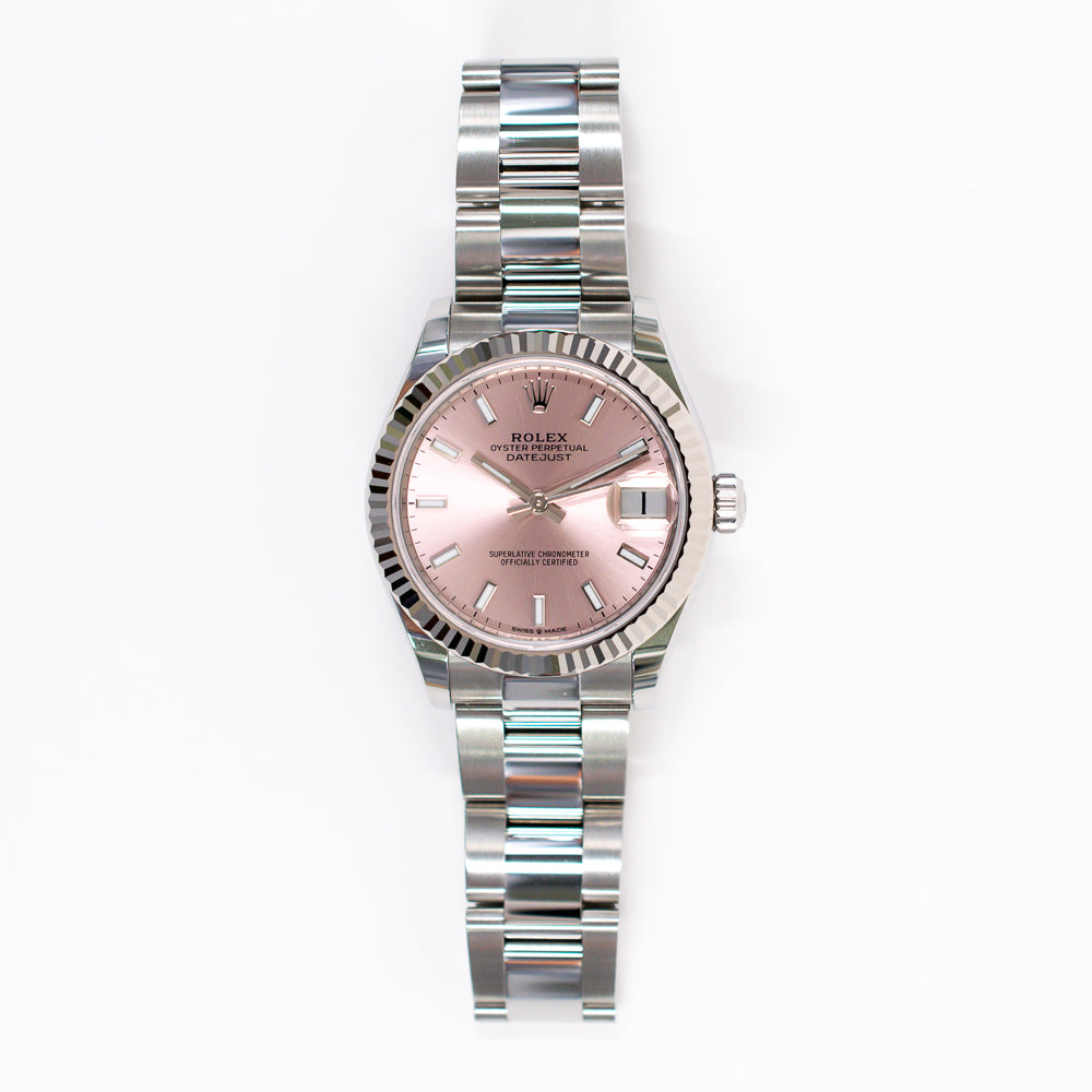Datejust 31mm Steel and White Gold 278274