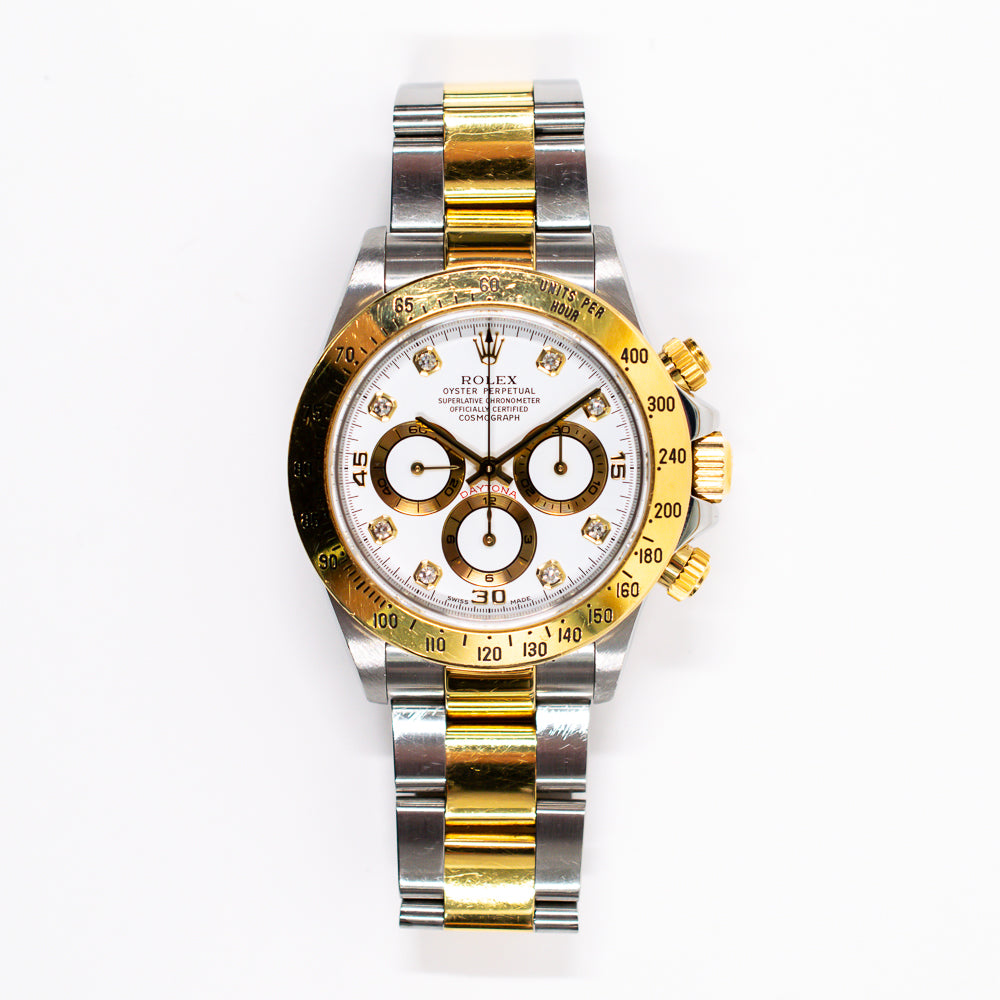 Daytona 40mm Steel and Yellow Gold 16523G