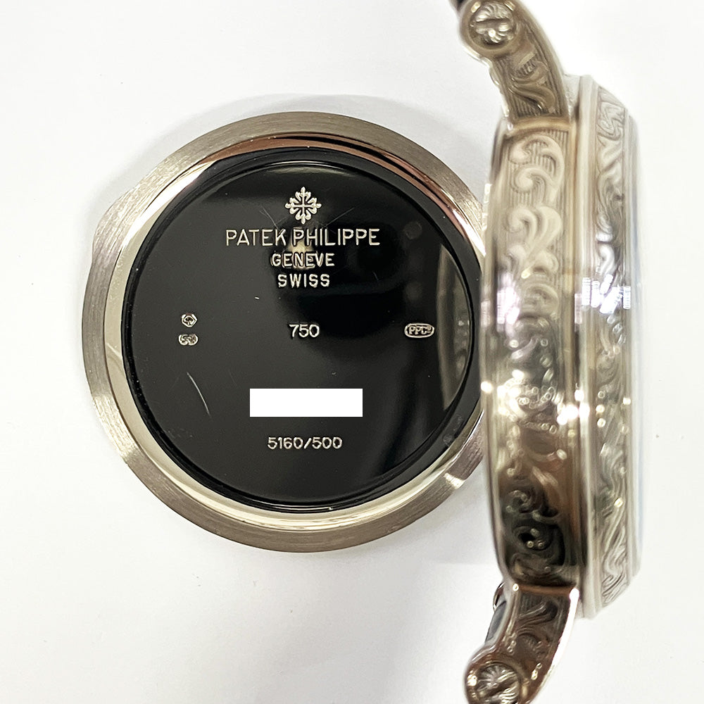 Retrograde Perpetual Calendar, 42mm White Gold Rare Handcrafts Self Winding 5160/500G-001