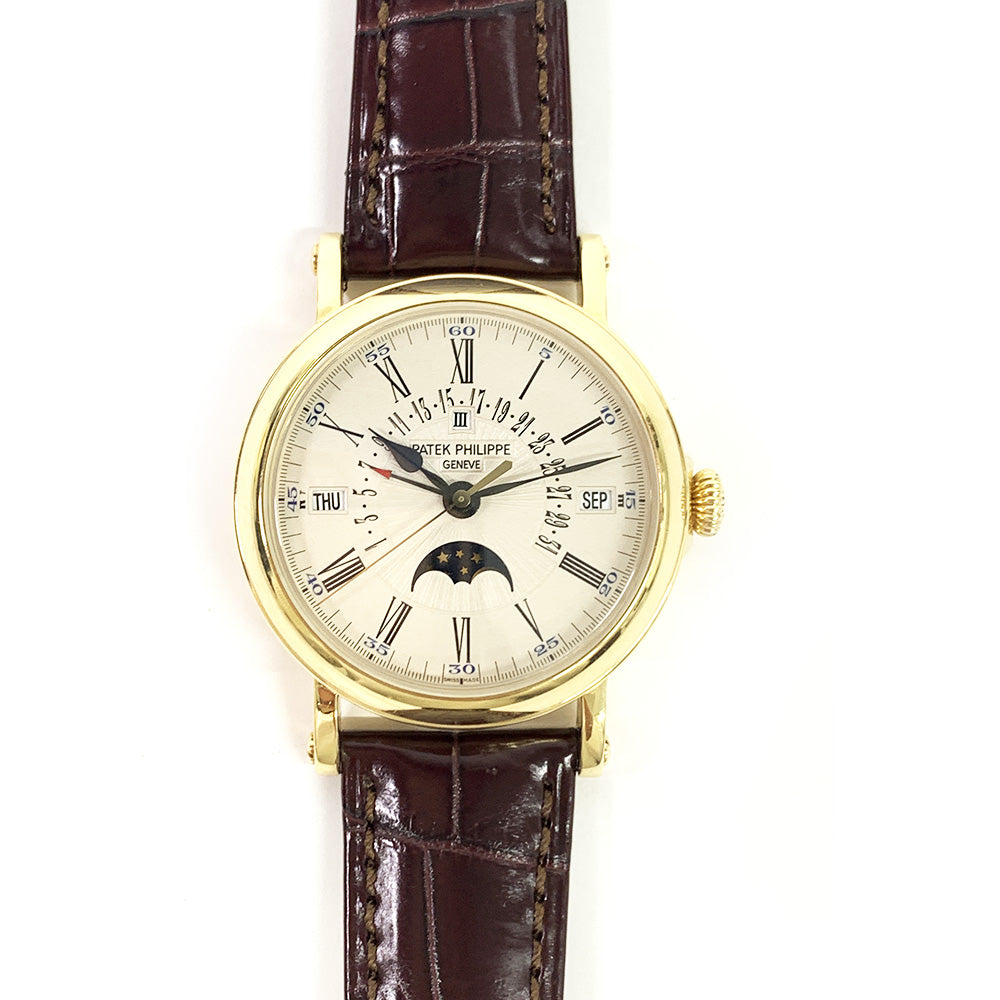 Perpetual Calendar Retrograde Date 38mm Yellow Gold 5159J-001