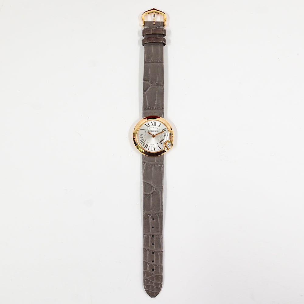 Ballon Blanc de Cartier 30mm Rose Gold WGBL0005