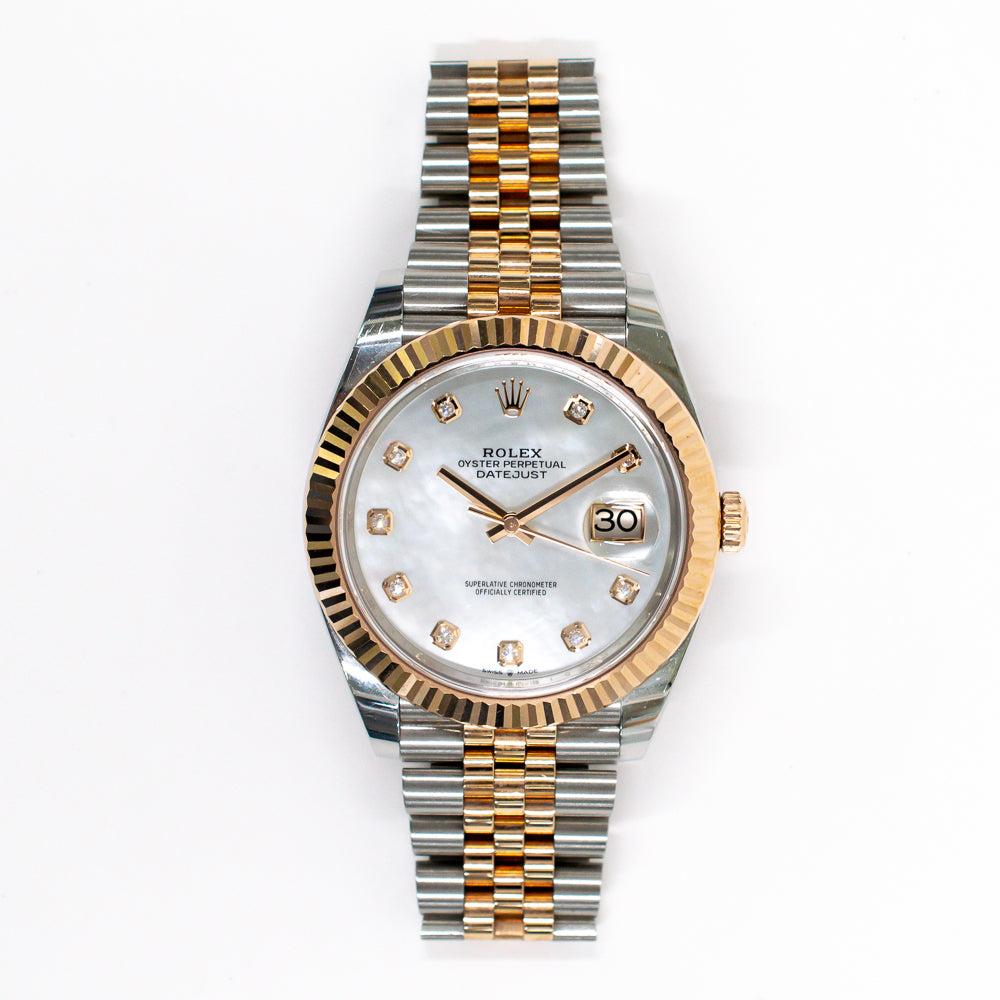 Datejust 41mm Steel and Rose Gold 126331NG