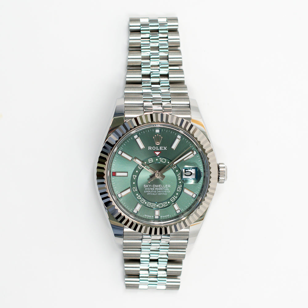 Sky-Dweller Steel and White Gold 336934