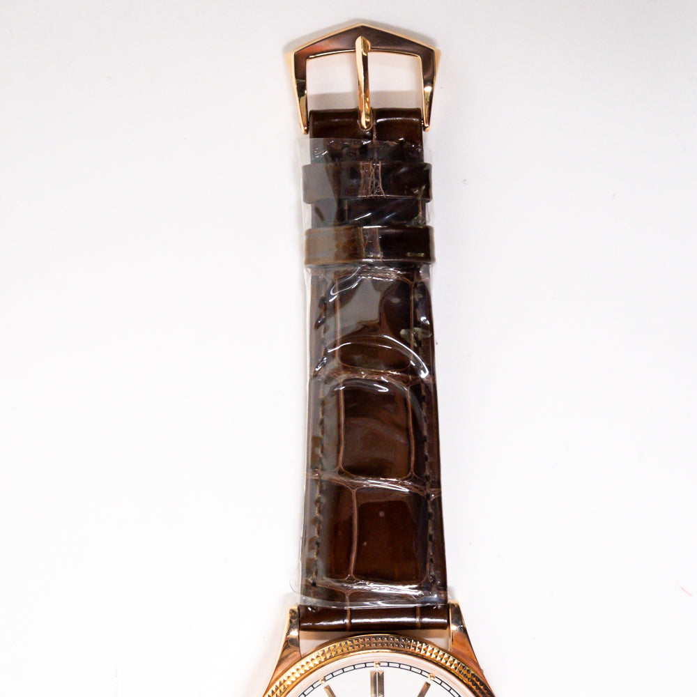 Calatrava 39mm Manual Clou De Paris Rose Gold 6119R-001