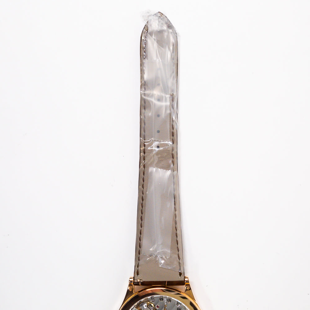 Calatrava 39mm Manual Clou De Paris Rose Gold 6119R-001