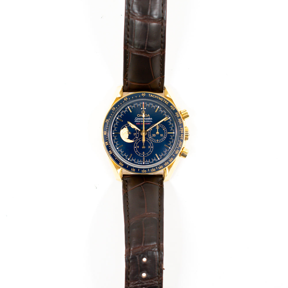 Speedmaster Moonwatch "Apollo XVII" 42mm Yellow Gold - 45th Anniversary Series - Limited 272 pcs 311.63.42.30.03.001