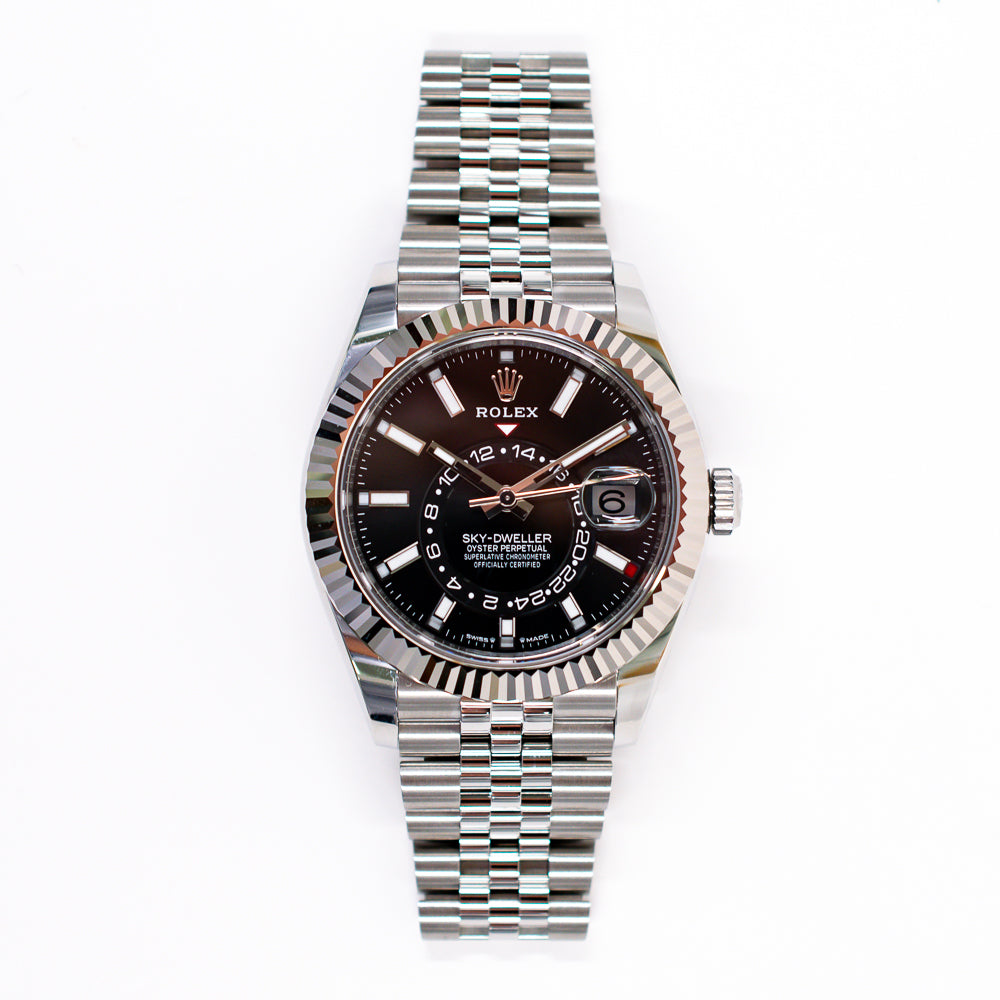 Sky-Dweller Steel and White Gold 336934
