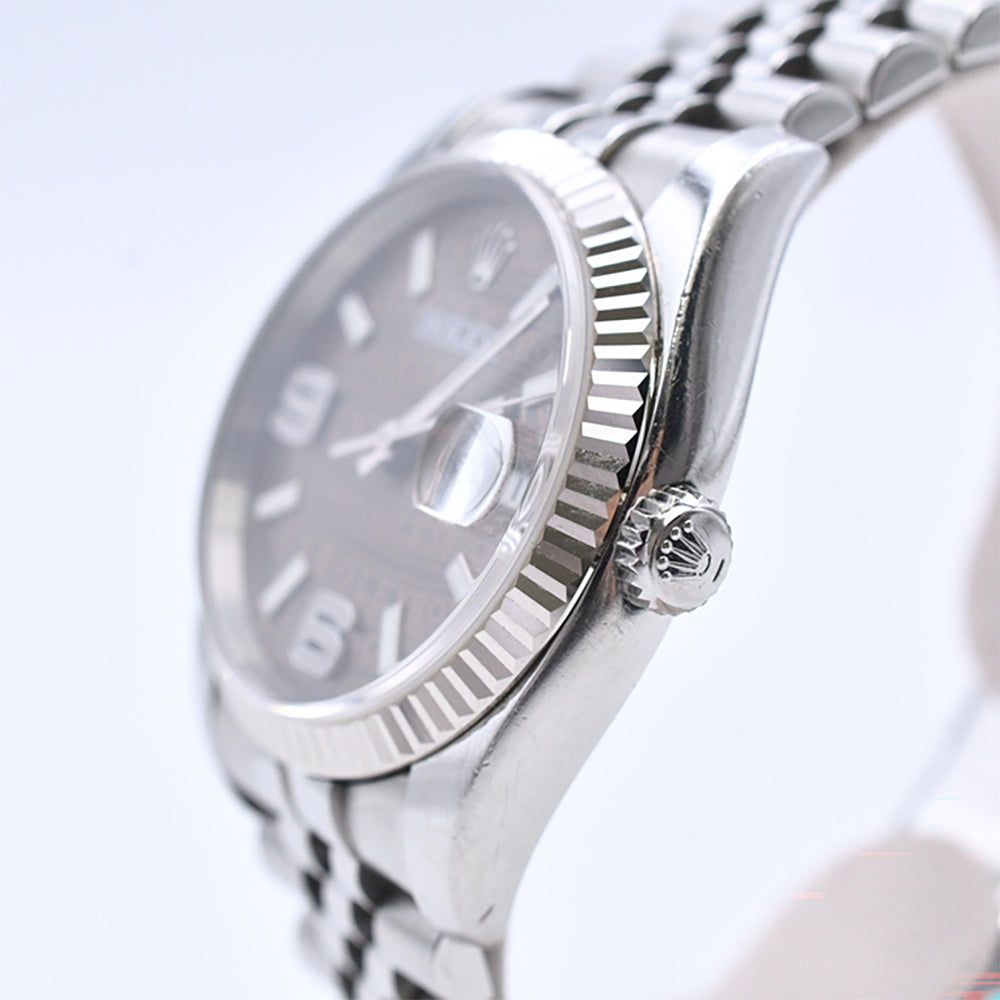 Datejust 36mm Steel and White Gold 116234