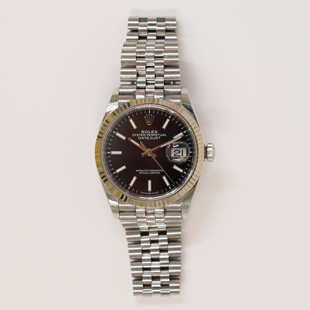 Datejust 36mmSteel and White Gold 126234