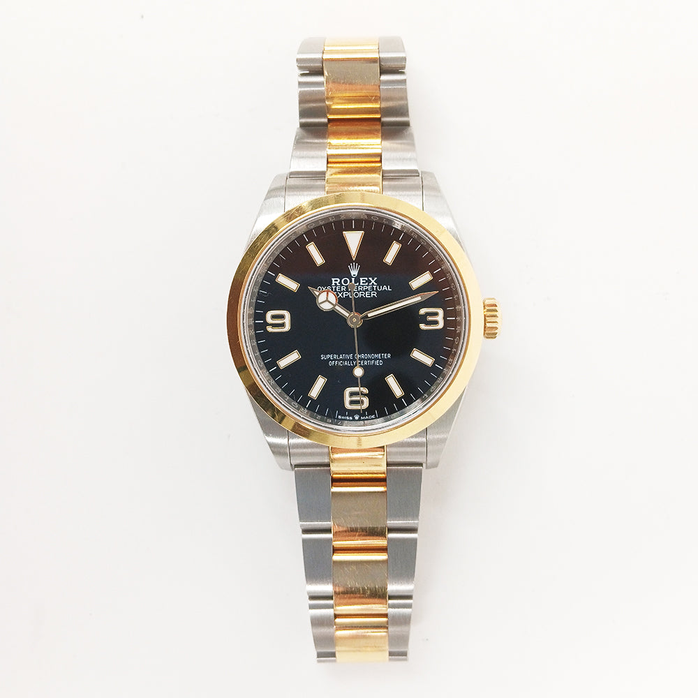 Explorer Steel and Yellow Gold 124273